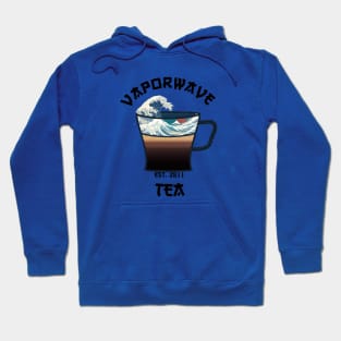 Vaporwave Aesthetic Great Wave Off Kanagawa Cafe Coffee Tea T-Shirt Hoodie